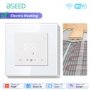 BSEED Echo Wifi-s érintős LED kijelzős szobatermosztát padlófűtéshez