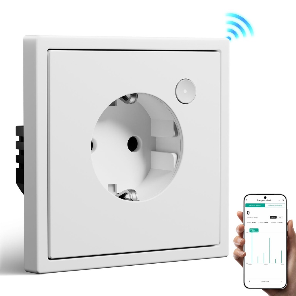 BSEED Grand Wifi-s okos EU konnektor fogyasztásméréssel