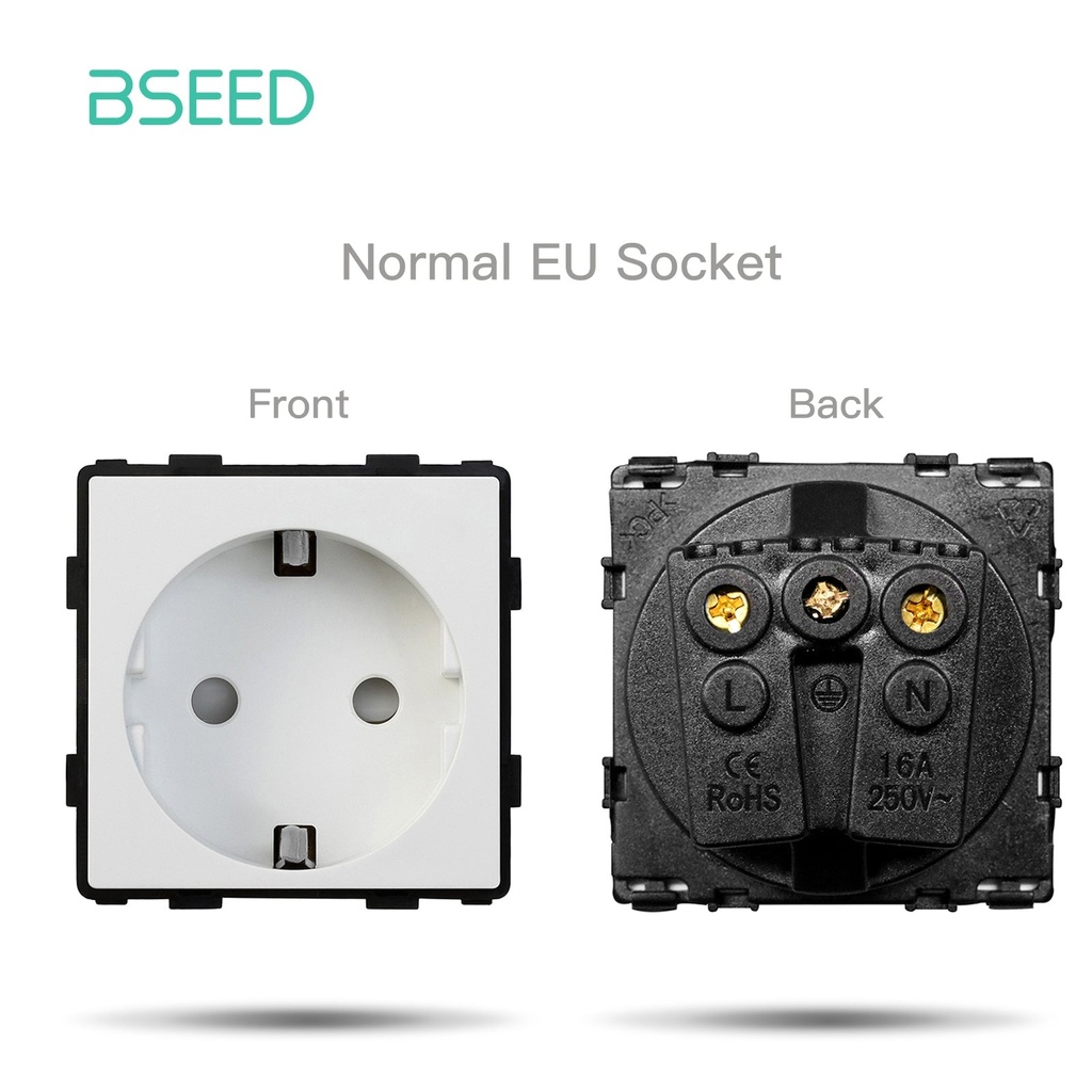 BSEED konnektorbetét (funkciómodul) EU/FR/MF szabvány, hagyományos, Wifi vagy Zigbee