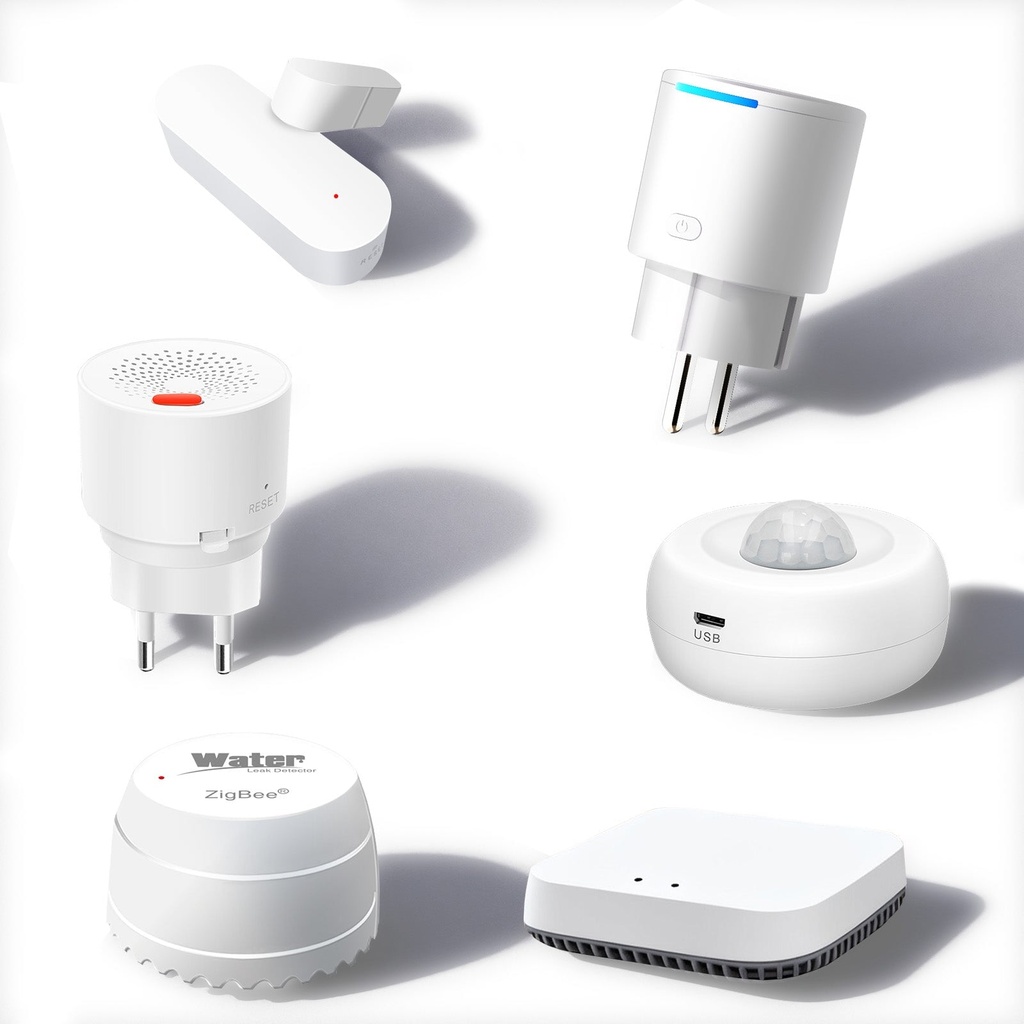 BSEED Intermediate Sensor Kit Sensor Sets Shop Smart Home Solutions Kit Work with Alexa Google assistant
