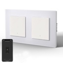 BSEED Smart Wifi Light Switch Double Light Switch (With Neutral)