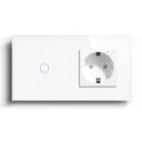 BSEED WiFi 1/2/3 Gang Switch with WiFi Metering socket