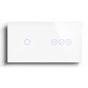 BSEED Zigbee érintős villanykapcsoló Zigbee fényerő-szabályzóval, 157 mm