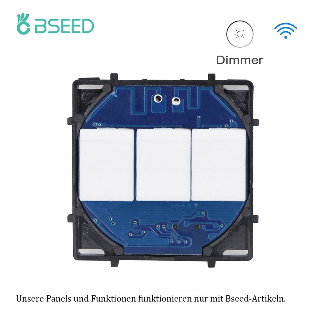 BSEED Wifi / Zigbee fényerő-szabályzó funkciómodul (betét), nullvezetős