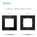 Click Series DIY Part Customized Free Combinations Smart Wifi Switch Socket Insert Black Color