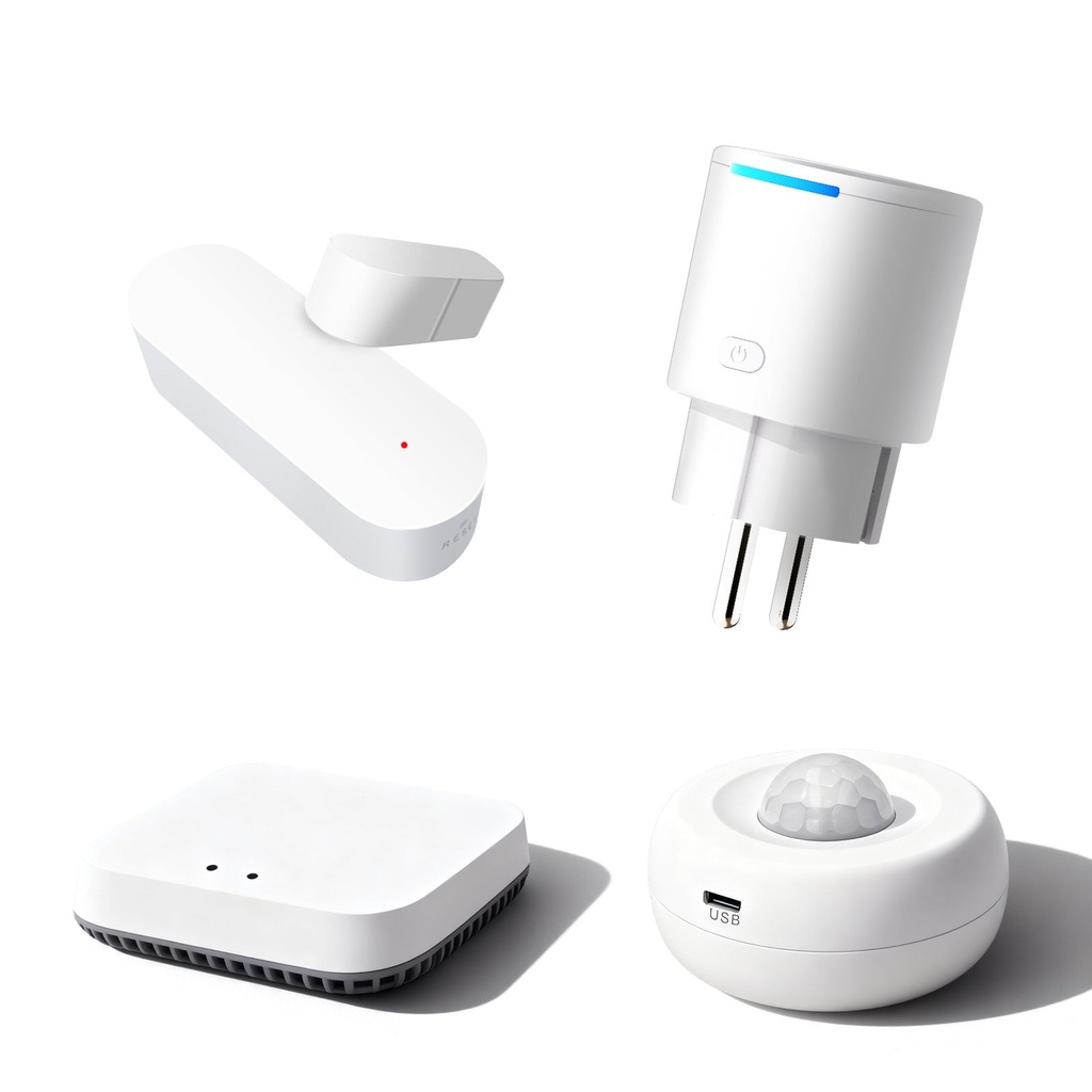 BSEED alap okosotthon szenzorcsomag (Zigbee), Alexa és Google kompatibilis