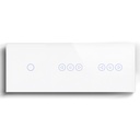 BSEED Zigbee villanykapcsoló dupla fényerő-szabályzóval, 228 mm