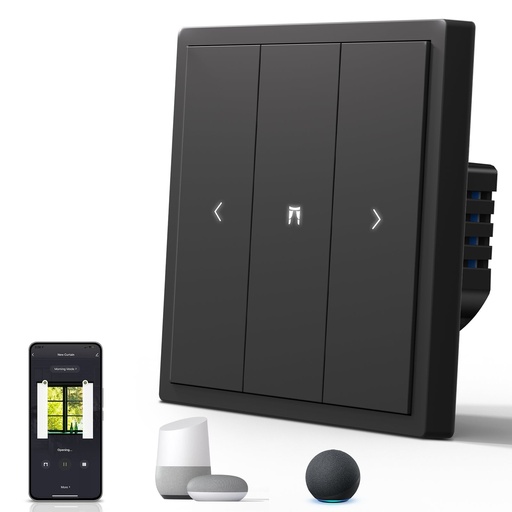BSEED Scale Zigbee-s okos függönykapcsoló, Alexa és Google kompatibilis