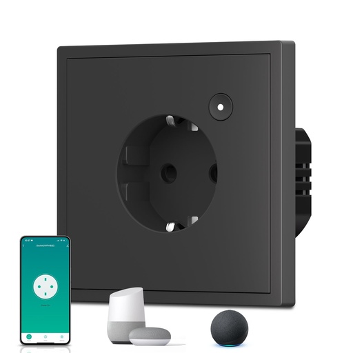 BSEED Scale Zigbee-s okos EU konnektor, Alexa és Google kompatibilis