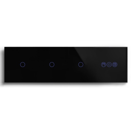 BSEED triple 1/2/3 Gang WiFi Switch With Roller Shutter Switch 299mm