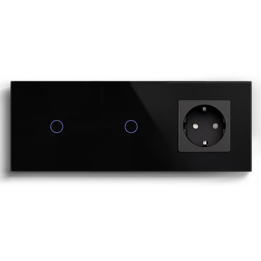 Bseed Smart WiFi Light Switches Multi Control With EU Normal Standard Wall Socket