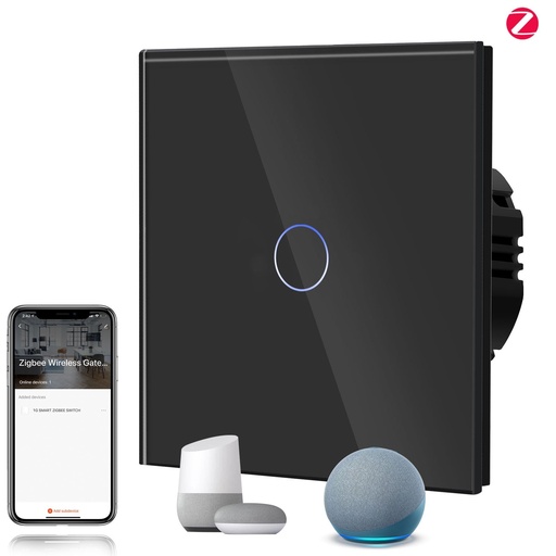 BSEED Zigbee okos villanykapcsoló (nullvezetős), 1–4 kapcsolós