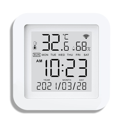 [W-TH06] BSEED WIFI  smart Tuya Temp & Humidity Sensor
