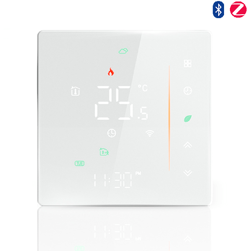 BSEED Zigbee érintős padlófűtés-termosztát integrált LED kijelzővel