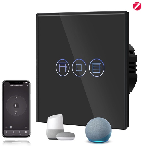 BSEED Zigbee Shutter Switch Smart Wall Touch Switch