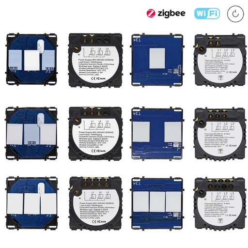 BSEED Wifi / Zigbee villanykapcsoló funkciómodul (nullvezetős), DIY alkatrész