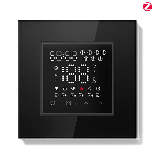 BSEED Echo Series Smart Zigbee Touch LED Screen Floor Heating Room Thermostat Controller
