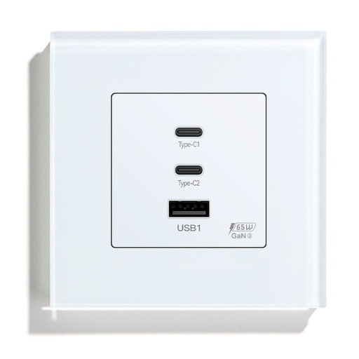 65W USB C Fast Charge PD3.0 Protocols Socket