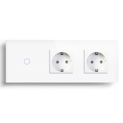 Bseed 1/2/3 Gang 1/2/3 Way Switch with Trible Socket Work